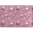 thumbnail image 4 of Dreamtimes Valentine's Day Gnomes Non-Slip Area Rug 72"x48", Cute Heart Soft Non Slip Washable Floor Mats for Indoor Front Porch,Living Room, Bedroom,Kitchen, 4 of 5