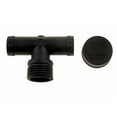 thumbnail image 2 of KarParts360 Radiator Flush Tee | 3/4 Inch Hose Barb | Garden Hose Fitting Connection Type | With Cap, 2 of 6