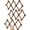 3 Pack, variant on Accordion Wall Hanger, Expandable Wall Mounted Hanger with 10 Hooks for Coats,Hats,Coffee Mug Ect,1 Pack Included,10 Pegs, Walnut Color,Retro Style