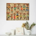 thumbnail image 6 of Daiia Dancing African Women Print Canvas Decorative Picture – 30x40in Artistic Wall Art, Ready-to-Hang Canvas Print for Living Room（Horizontal）, 6 of 6