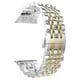 thumbnail image 1 of Banda de Reloj Inteligente de Metal Ambassador Collection 42/44/45mm ML Silver-Gold/Plata-Oro S123456SE789 Acero Inoxida, 1 of 1