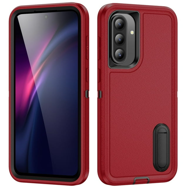 for Samsung Galaxy A56 5G Case, Samsung Galaxy A56 5G Phone Case with Built in Kickstand, Shockproof/Dustproof/Drop Proof Heavy Duty Military-Grade Rugged Protective Cover for Samsung Galaxy A56 5G