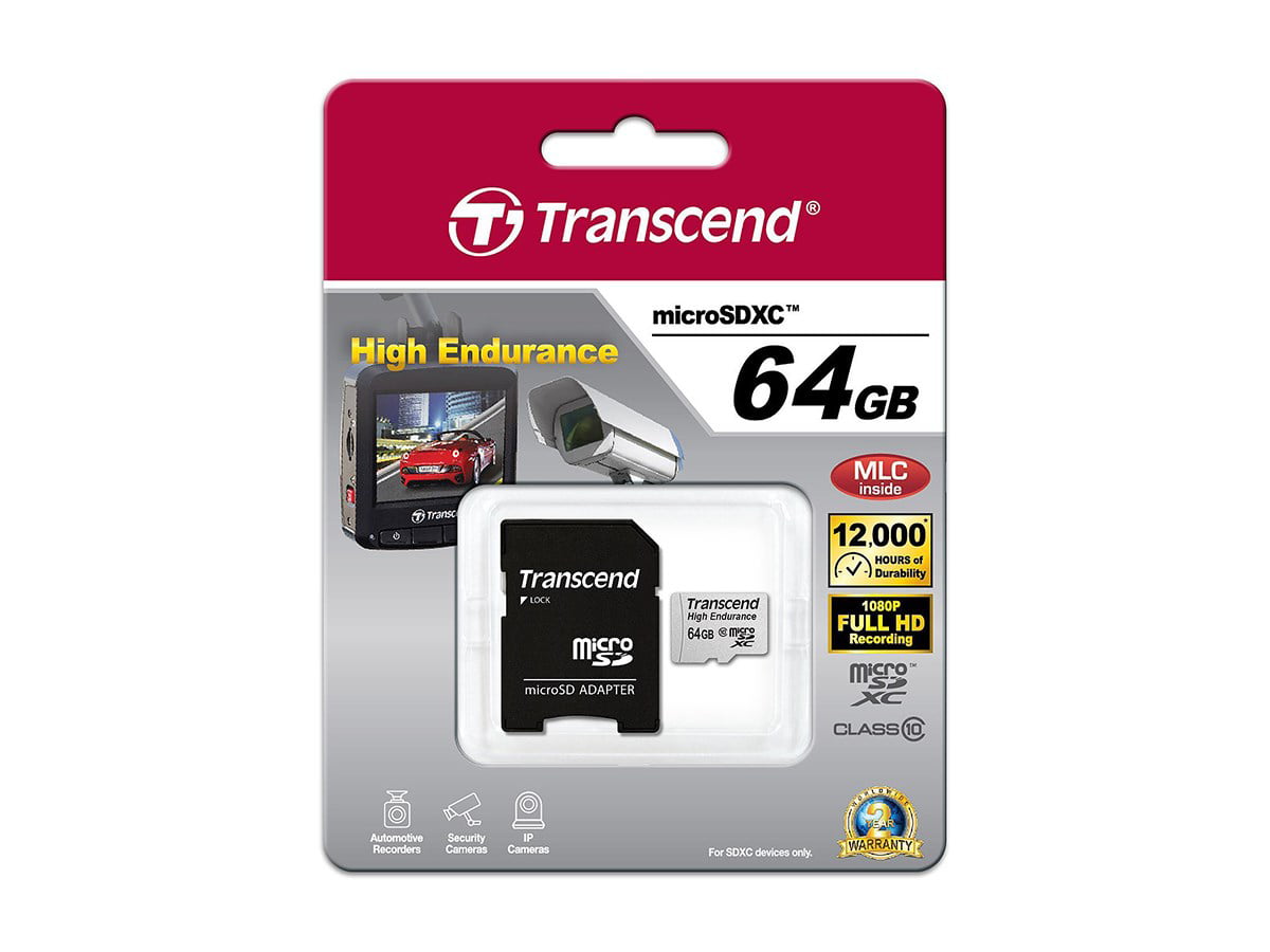 Transcend High Endurance - memory card - GB - - Walmart.com
