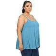 thumbnail image 4 of Flowy Tank Tops for Women Camisole with Adjustable Spaghetti Casual Cami Tank Top, 4 of 7