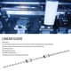 thumbnail image 3 of MGN7H Riel De Guía Lineal Diseño Compacto De Contacto De 4 Puntos De Acero Inoxidable Con 2 Bloques Deslizantes, Para Impresoras 3D Máquinas De Grabado CNC Automatización, 3 of 7