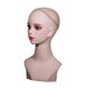 thumbnail image 4 of Mannequin Head Hat Rack Stand con maquillaje para diademas Spares Bufandas Uso personal Entrenamiento de peluquería, 4 of 9