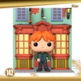 thumbnail image 3 of Funko Pop Ron Weasley Callejon Diagon #142 Harry Potter Original 6 Pulgadas Funko Quality Quidditch Supplies Wizarding World, 3 of 7