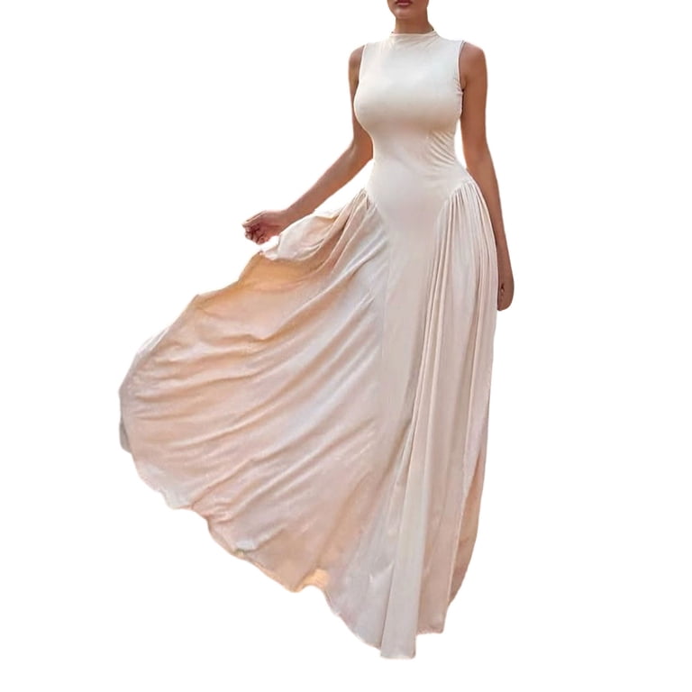 summer dress nude Sexy Sheer Mesh Sleeveless Round Neck Mini /1-2-2-1 It is very easy to clean and great for travel Nude Dresses | Nude &