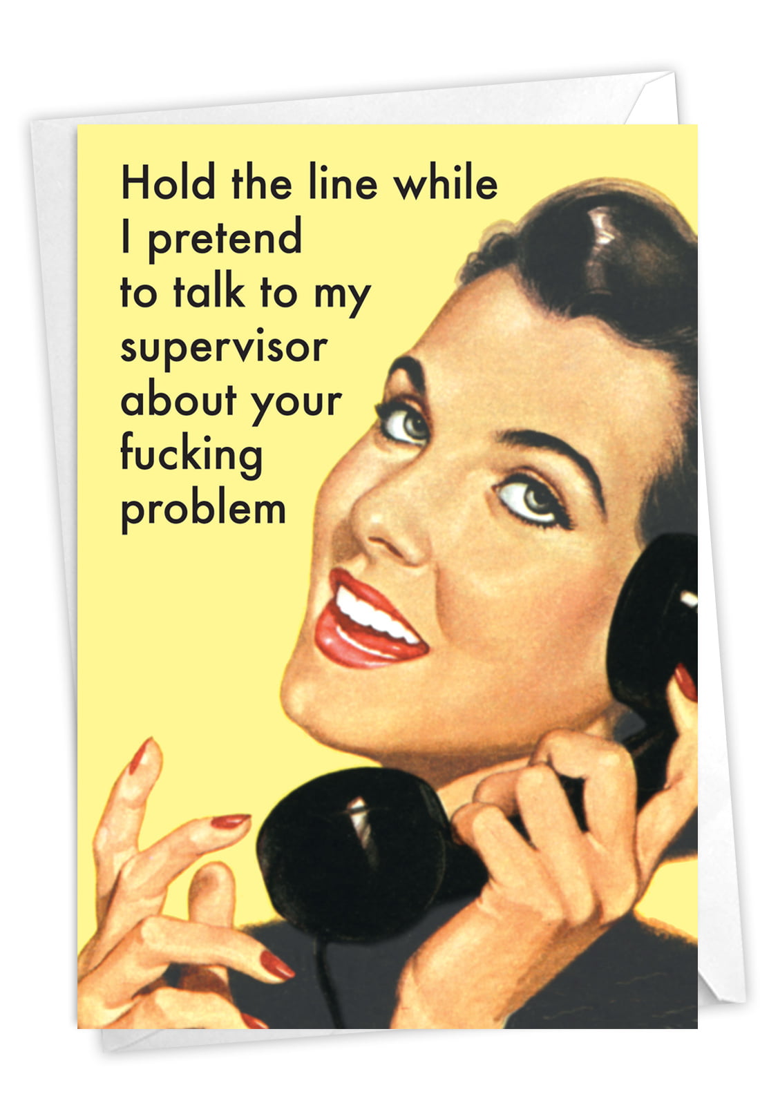 Funny Admin Professionals Day Notecard Women's Greeting Stationery