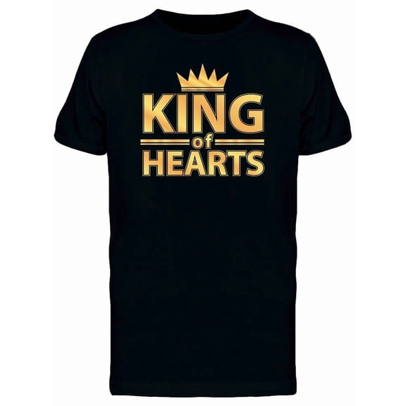 King Of Hearts Crown Tee Men's -Image by Shutterstock