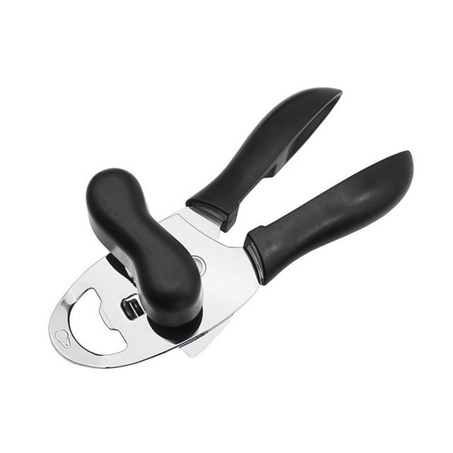Zootealy Manual Can Opener For Canned Food Stainless Steel Jar Bottle Opener Handheld Side Cutting Tin Opener Kitchen Accessories