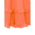 thumbnail image 5 of Planet Gold Toddler & Girls Summer Sleeveless Tiered Dress with Tie Straps, Sizes 12M-18, 5 of 5