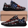 thumbnail image 3 of Basketball American flag Shoes Sneakers for Women Men Black Size 5, 3 of 7