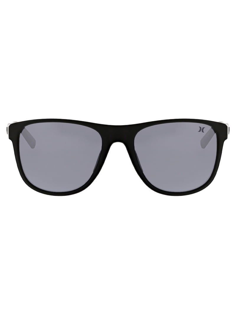HURLEY NORTH SHORE Square Sunglasses - Black & Smoke Lens  display picture 3