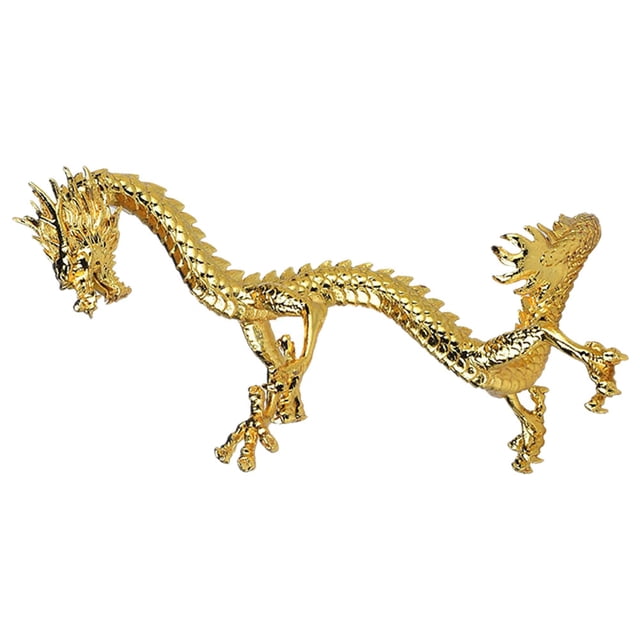 IFANLANDOR 1Pack Crystal Ball Stand Golden Dragon Shape Ornament Alloy Ornament Display Rack Home Decor
