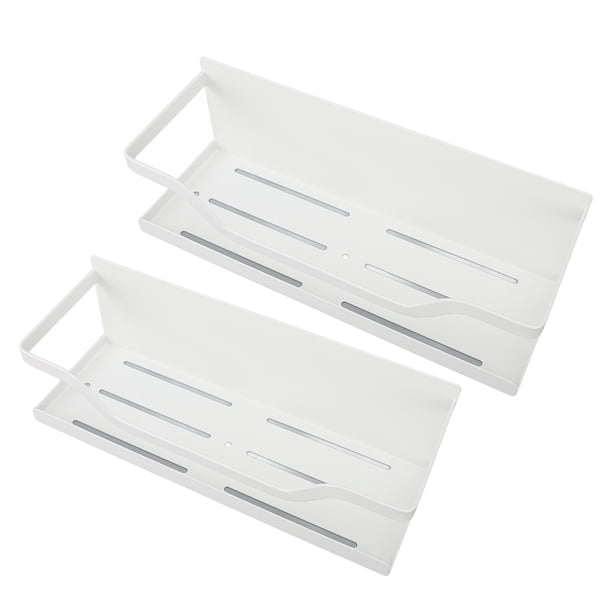 Paquete De 2 Estantes Magnéticos Para Especias Para Refrigerador, Organizador De Especias De Acero Al Carbono, Estante Magnético Fuerte, Organizador De Condimentos, Estante Para