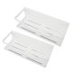 thumbnail image 1 of Paquete De 2 Estantes Magnéticos Para Especias Para Refrigerador, Organizador De Especias De Acero Al Carbono, Estante Magnético Fuerte, Organizador De Condimentos, Estante Para, 1 of 7