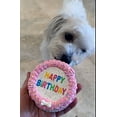 thumbnail image 3 of DEZICAKES Lot of 6  Crispy Vanilla Pink Dog Birthday Cakes- Edible Puppy Party Crispy Vanilla Rice Cakes-  Boxed, Iced and Decorated, 3 of 11