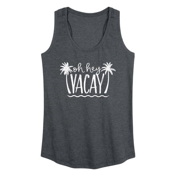 Instant Message - Oh Hey Vacay - Women's Racerback Tank Top
