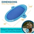 thumbnail image 6 of SwimWays Spring Float SunCatcher Inflatable Pool Lounger with Hyper-Flate Valve, Pool Float, 6 of 7