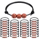 thumbnail image 1 of Yhntgb 30 Pulseras Con Dijes Con Temática De Baloncesto Para Niños, Regalos De Fiesta Deportivos, Trenzadas Ajustables Para Adolescentes, Estudiantes, Adultos, Accesorios Para Equipos Presentes Al Air, 1 of 1