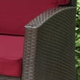 thumbnail image 2 of Pemberly Row Patio Chair in Chocolate and Merlot, 2 of 2