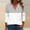 12#Gray, variant on Tops for Women 2024 Summer Daily Casual 3/4 Length Sleeve V Neck T Shirts Boho Floral Graphic Tees Loose Tunics Trendy Wave Line Blouse