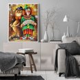 thumbnail image 3 of Cuadros Decorativos 5D DIY Diamond Painting Full Round Drill Payaso y Cat Rhinestone (B6190) Likrtyny embutido en tela, 3 of 6