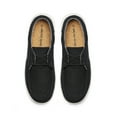 thumbnail image 3 of Bruno Marc Mens Comfort Slip-on Canvas Loafers Casual Boat Shoes SBLS223M BLACK Size 11, 3 of 10