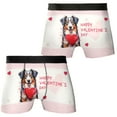 thumbnail image 3 of Happy Valentine's Day Australian Shepherd Brings Love Heart All Over Print Boxer Briefs Underwear for Men Dad Aussie Dog Lover Gifts - 02028, 3 of 6