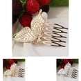thumbnail image 5 of Women Lovely Butterfly Hair Combs MetalHair Comb Butterfly Comb Hair Clip Hairpin Headdress Hair Accessories, 5 of 10
