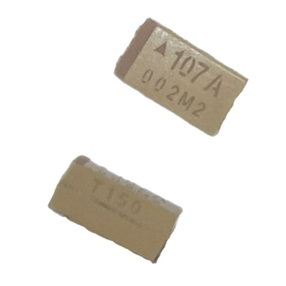 Pack of 5 TPSC107K010R0150 Capacitor Tant Solid 100uF 10V C CASE 10% (6 X 3.2 X 2.6mm) Inward L SMD 6032-28 0.15 Ohm 125?C, RoHS