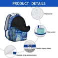 thumbnail image 4 of Sci-fi Lovers Space Geek Backpack - Waterproof & Organized for School & Travel, 4 of 6