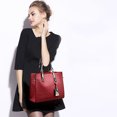 thumbnail image 3 of Sac à Main Femme Mode Rétro Crocodile Sac à Poignée Supérieure Sac Bandoulière, 3 of 5