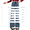 thumbnail image 2 of Ruyang Girl's Butterfly Flared Jeans Y2k Denim Pants Bell Bottom Stretchy Jeans Trousers with Pocket Teens Kids Bootcut Fit Outfits, 2 of 7