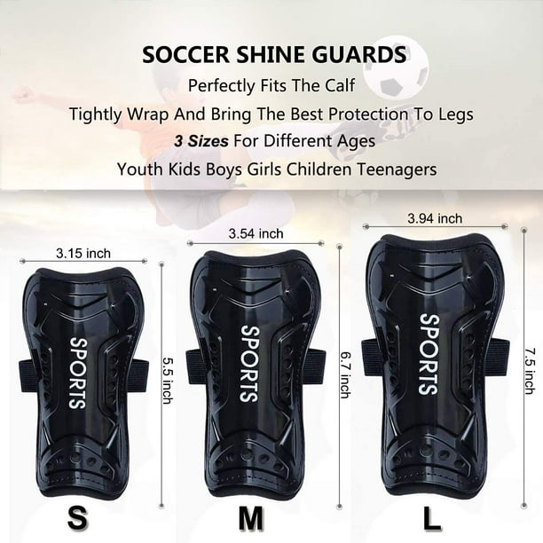 CPDD Protège-tibias de football pour enfants pour enfants, équipement de  protection du mollet, équipement de football, protège-tibias de football