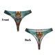 thumbnail image 3 of Fotbe Pond Meditating Tiger Tanga Sin Costuras para Mujer con Estampado – Panties Invisibles, Transpirables y Cómodos para Uso Diario-XX-Large, 3 of 4
