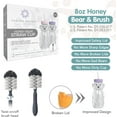 thumbnail image 7 of The 730 Project Honey Bear Straw Cup, BPA-Free, 8 oz, Leak-Proof Lid, Bottle Brush, 4 Straws, Red/Blue, 2 Pack, 7 of 7