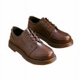 thumbnail image 1 of Zapatos de cuero de PU para mujer,Zapatos de cuero de PU para mujer Zapatos de cuero de PU casuales para dama Zapatos de cuero de PU con cordones Los mejores en su clase, 1 of 8