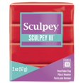 thumbnail image 2 of Sculpey III Polymer Clay 2oz-Red Hot Red, 2 of 2