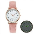 thumbnail image 4 of Ladies Diamond-Studded Luminous Retro Female Watch Belt Quartz Watch, 4 of 9