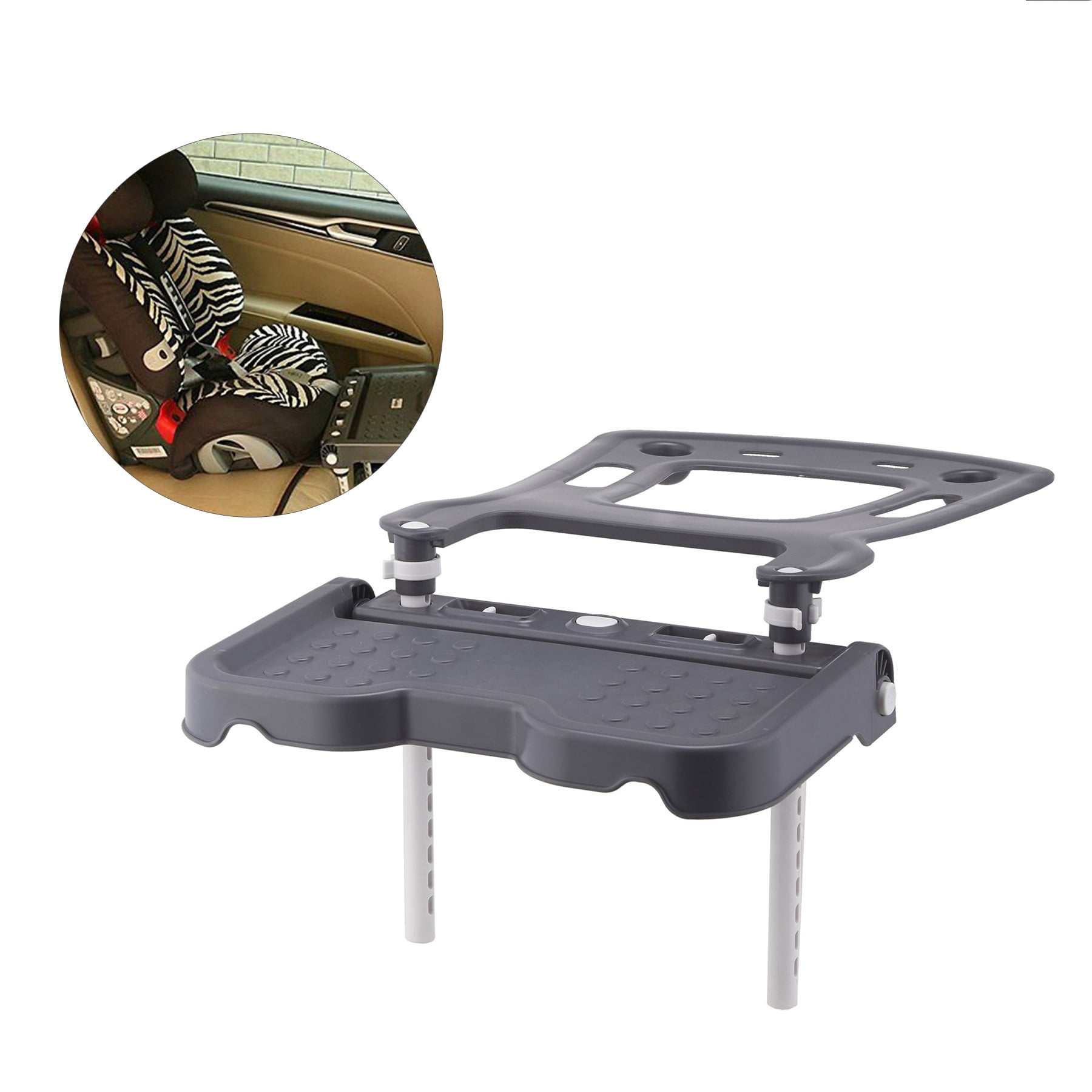 Baby Kids Child Car Seat Footrest Booster Comfort Rubber Knee Guard Safety