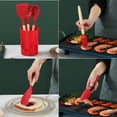 thumbnail image 6 of ReaNea Silicone Kitchen Utensils Set 38 Pieces and Utensil Holder (Red), 6 of 10