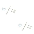 thumbnail image 4 of Wweixi Car Modification Sleek And Lightweight Hood Lock Various Styles Offered Electroplated silver DP17-25 2Set, 4 of 6