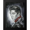 thumbnail image 2 of Fields, Wendy 19x24 Black Modern Framed Museum Art Print Titled - Elvis Presley, 2 of 5