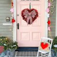 thumbnail image 4 of CWCWFHZH Valentines Day Decor Wreaths for Front Door Outside Valentine Decorations for The Home Heart Shaped Wreath for Outdoor Valentine'S Day Wreath Decoration, 4 of 6