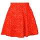 thumbnail image 1 of Falda con paraguas para mujer, minifalda corta con cintura elástica estampada, cintura alta, para primavera, verano y otoño, 1 of 6
