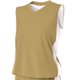 thumbnail image 1 of Camiseta sin mangas reversible para mujer con control de la humedad VEGAS GOLD/ WHT M A4 NW2320, 1 of 1