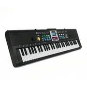61 Keys Digital Music Electronic Keyboard Kids Multifunctional Electric Piano for Piano Student with Microphone Function Musical Instrument
