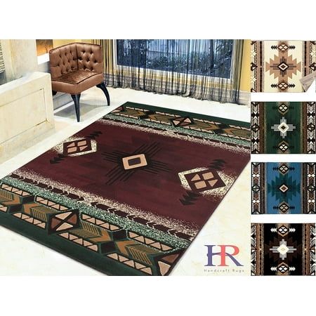 Handcraft Rugs Burgundy Beige Sage Green Modern Contemporary Handcraft Rugs Burgundy Beige Sage Green Modern Contemporary Southwestern Native American Style Area Rug Roximately 8 By 10